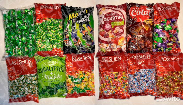 Roshen Шипучки FizzyCola и кислинки Peppinezz