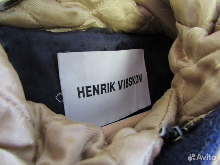 Henrik Vibskov мужское шерстяное пальто