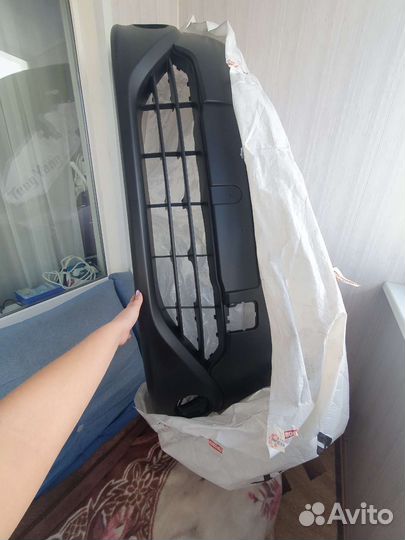 Бампер передний на Qashqai 2013