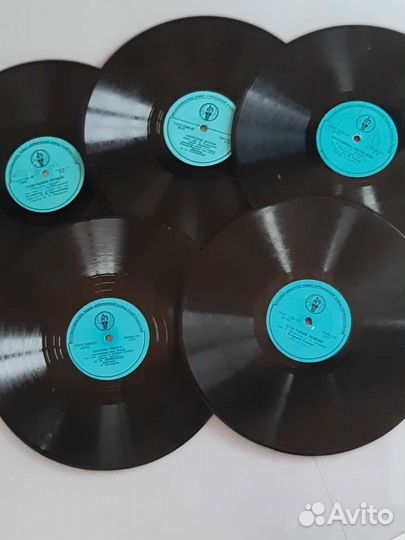 Пластинки виниловые СССР