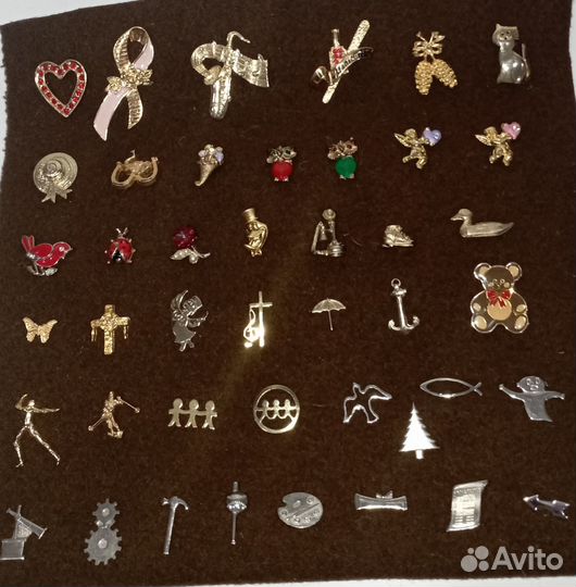 Винтажные брошки значки СССР