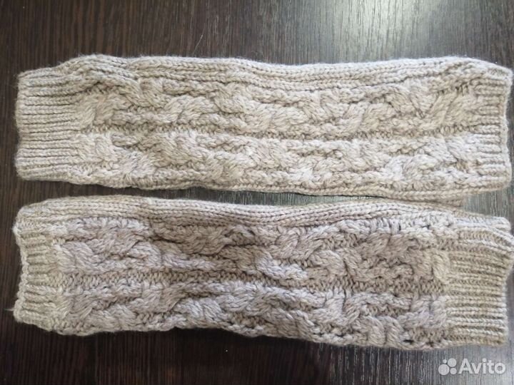 Перчатки митенки вязанные Accessories