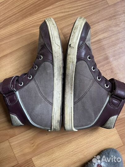 Демисезонные ботинки viking 34