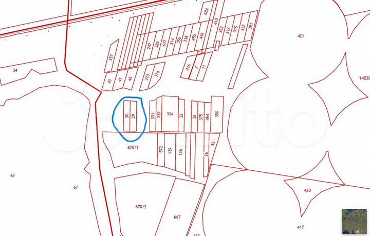 Участок 1,9 га (СНТ, ДНП)