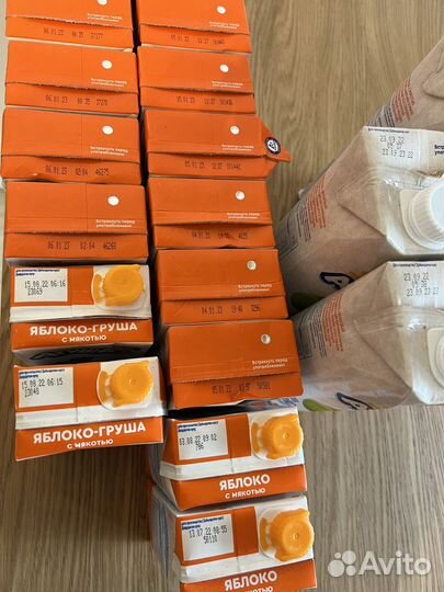 Агуша: пюре, соки, каши, смесь (обмен на молоко)