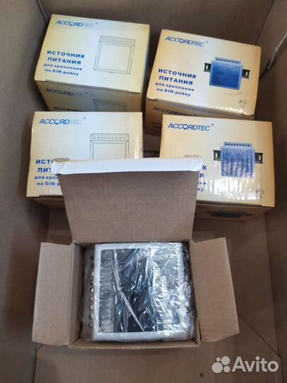 Блок питания на дин din рейку 12v 3a Accordtec