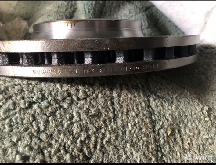 Тормозные диски audi a4 b8