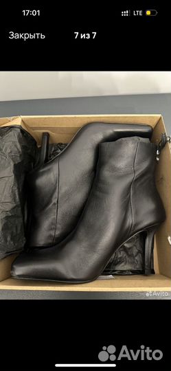 Ботильоны zara 39