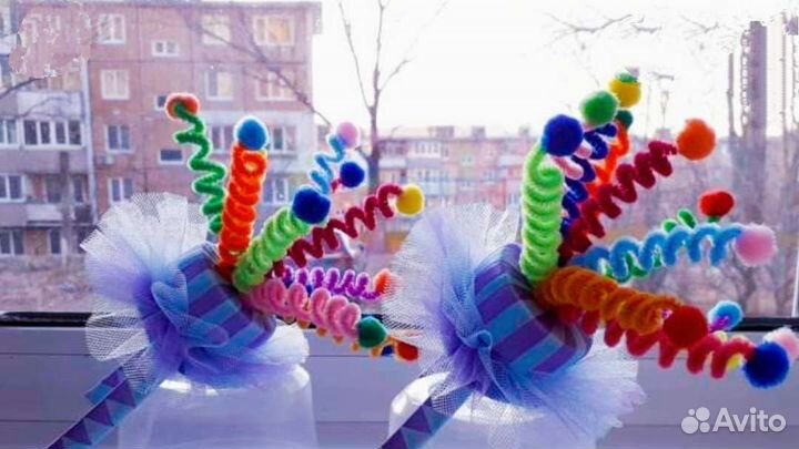 Ободок для костюма хлопушка конфетка ёлочка