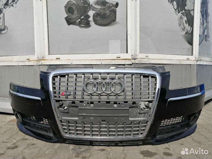 Передний бампер Ауди А8 Д3 рестайлинг