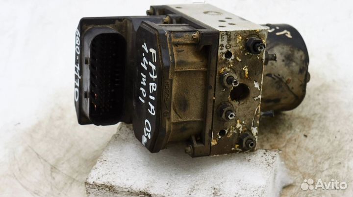 Блок абс, 6q0907379c Skoda Fabia Mk1 (6Y) 1999 - 2007 года