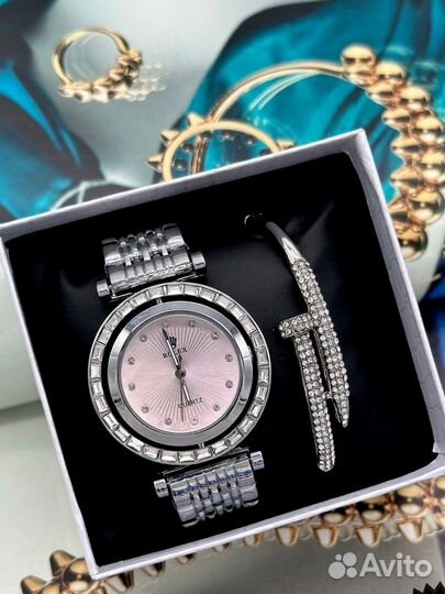 Женские часы и браслет