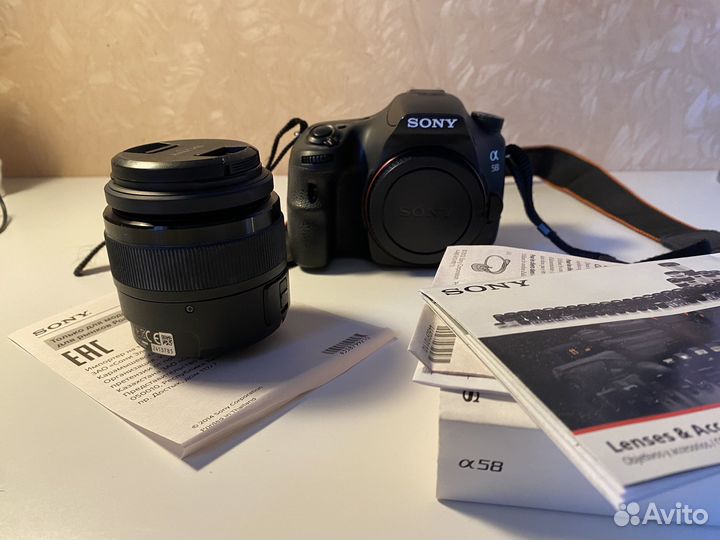 Фотоаппарат sony slt a58 kit
