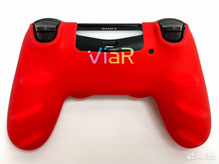 Чехол Красный+накладки (PS4) NEW