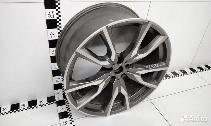 Диск колеса литой передний BMW X7 G07 R22 серый