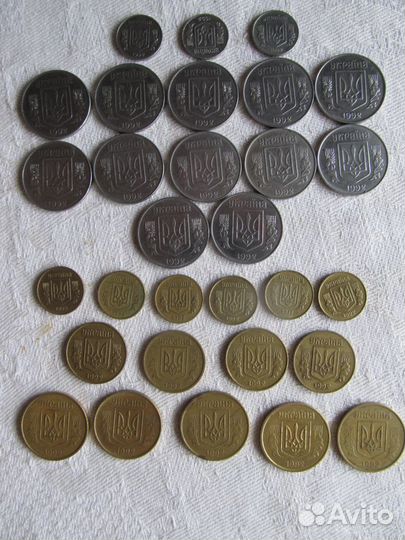 Монеты, Украина 1992г