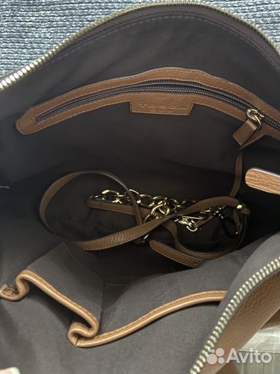 Кожаная сумка Tosca Blu