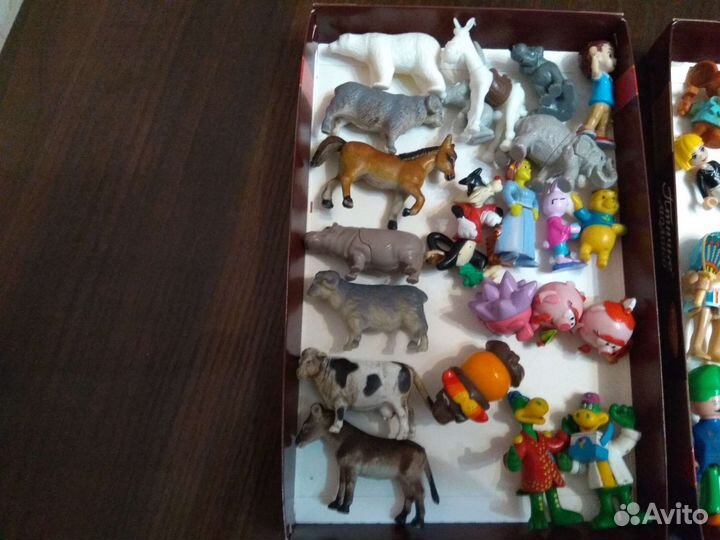 Игрушки из киндера 90х