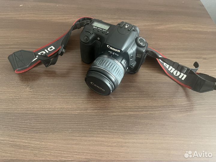 Зеркальный фотоаппарат canon eos 20d