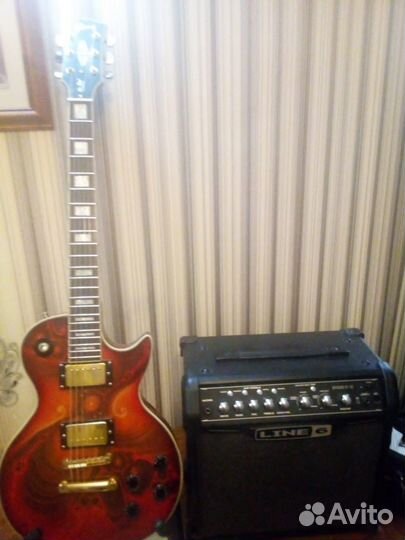 Электрогитара Епифон\ Gibson LP\charvelbcrich