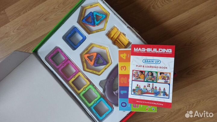 Конструктор магнитный маг-билдинг