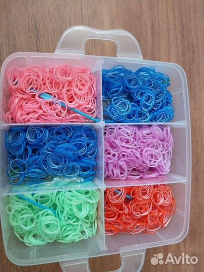 Набор резинок для плетения 10 ярусов