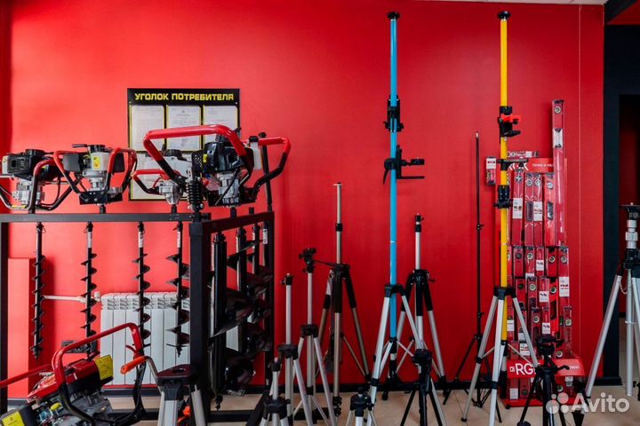 Комплект: лазерный уровень RGK PR81+штатив LET-177