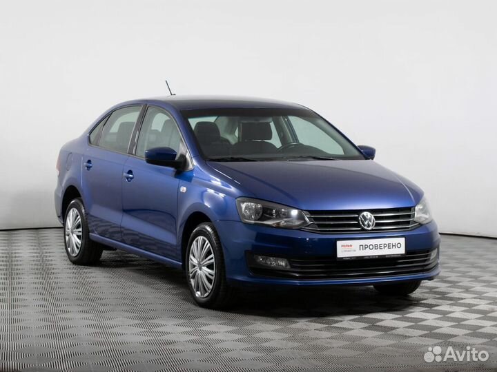 Volkswagen Polo 1.6 AT, 2017, 70 400 км