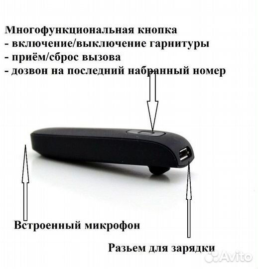 Микронаушник беспроводной