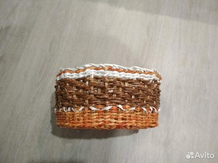 Плетеная корзина (ручная работа)