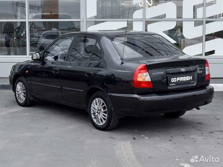 Hyundai Accent 1.5 МТ, 2007, 151 049 км