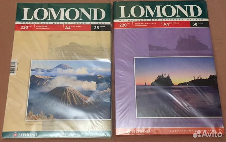 Фотобумага новая