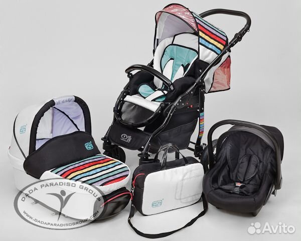 Коляска Vario etno white 3 в 1