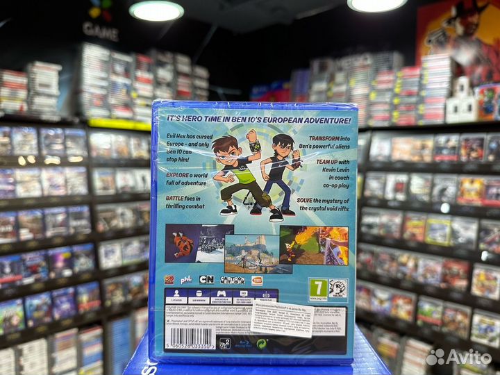 Игры для PS4: Ben 10: Мощное Приключение