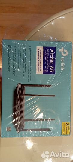 Wifi роутер гигабитный Archer A6