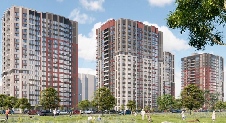 Квартира-студия, 30,6 м², 6/20 эт.
