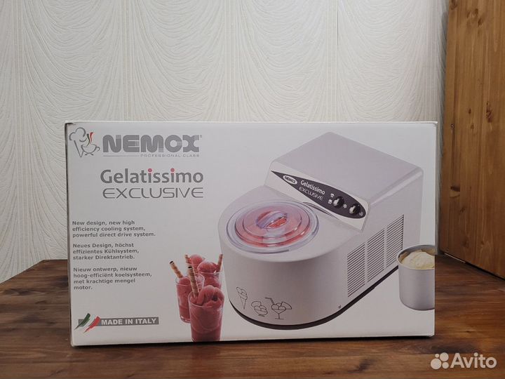 Мороженица Nemox Gelatissimo Exclusive 1,7 л