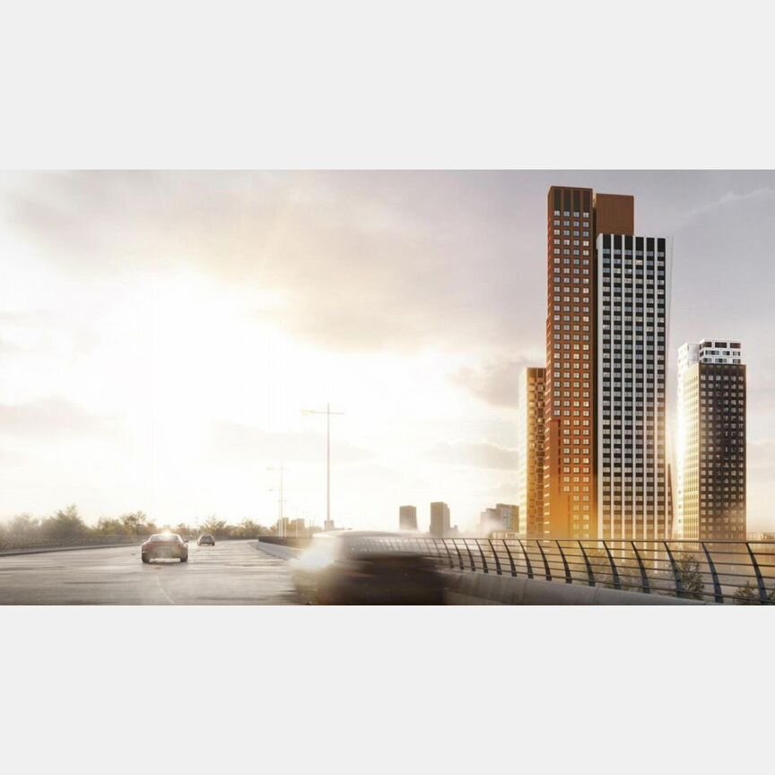 2-к. квартира, 62,2 м², 21/25 эт.