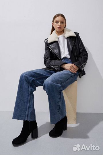 Ботильоны зимние 37р Эконика полусапоги оригинал