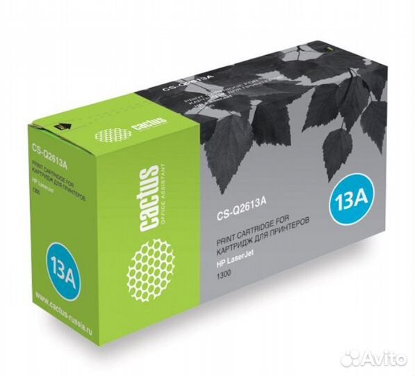 Картриджи 35A, 36A, 78A, 13A, 13X Cactus для HP