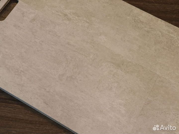 Кварцвиниловая плитка под бетон влагостойкая