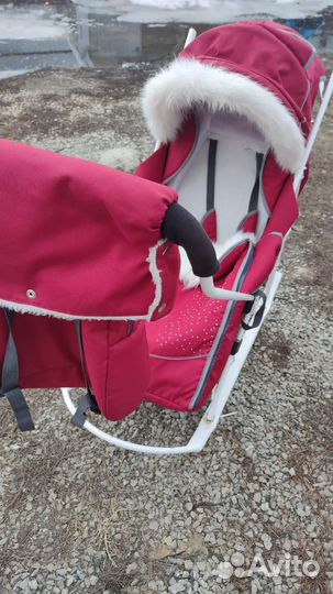Коляска санки