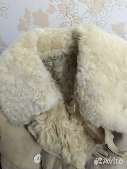 Натуральная овечья дубленка