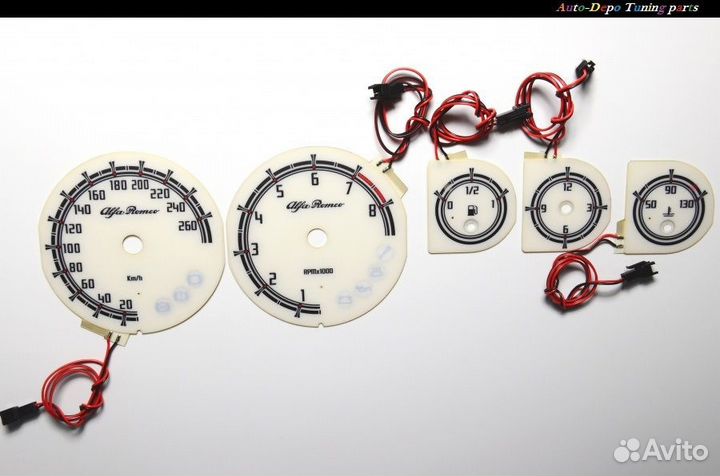 Alfa Romeo GTV (95-06) Тюнинг шкалы приборов