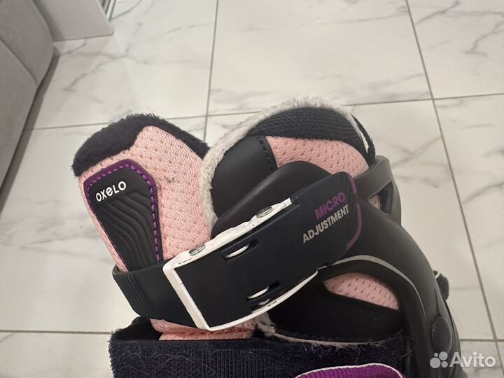 Oxelo фитнес коньки для девочки