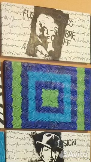 Композиция из девяти картин. 15 000