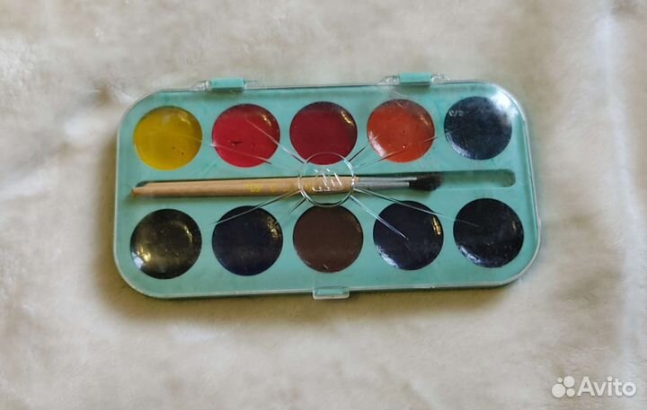 Акварельные краски СССР