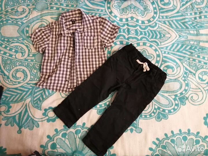 Рубашка и брюки на мальчика