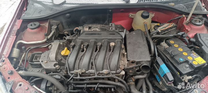 Двигатель рено Клио, симбол, k4j 1.4 symbol