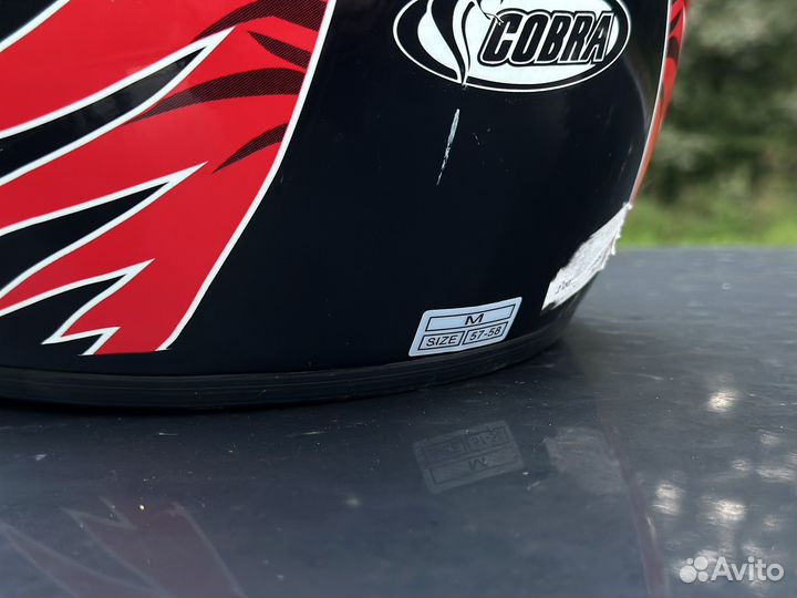 Мотошлем (Размер М)
